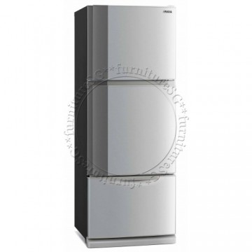 Mitsubishi MR-V50E2G-ST-P 3-Door Refrigerator (STAINLESS STEEL)